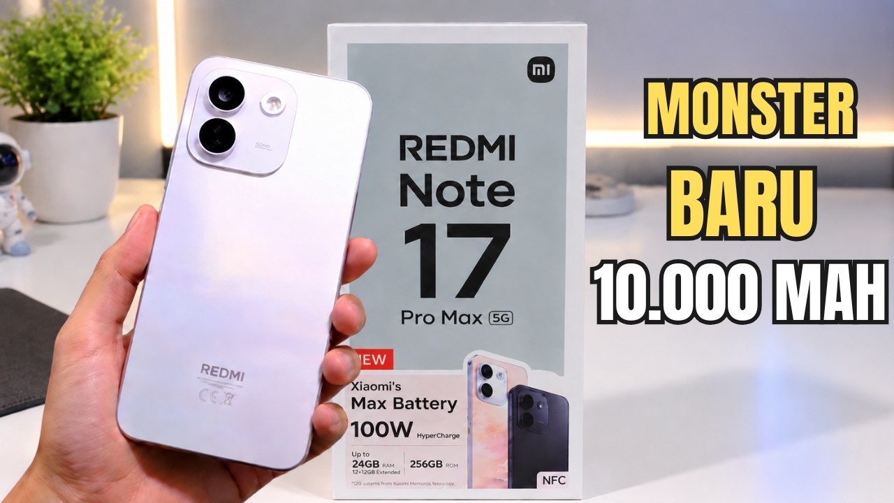 ASLI KETERLALUAN BGT‼️REDMI NOTE 17 PRO MAX, SPEKNYA BIKIN GELENG2 TAPI HARGANYA?