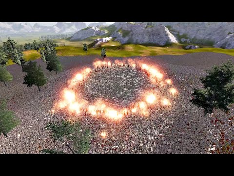 CAN 100 CLEOPATRA DEFEAT 10,000,000 ZOMBIES? Ultimate Epic Battle Simulator UEBS 2