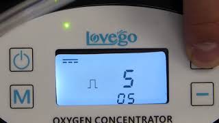 Портативный кислородный концентратор с ПОСТОЯННЫМ потоком Ventum LG 103