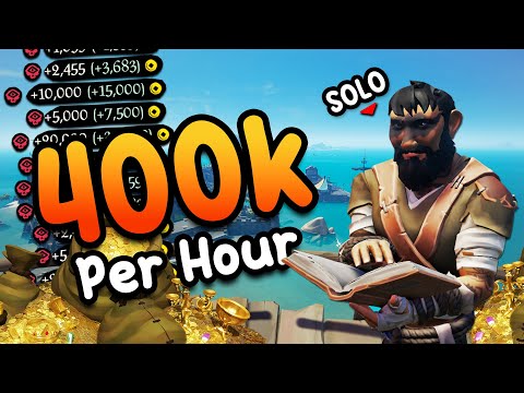How to Earn Gold FAST in Sea of Thieves [400k p/h]