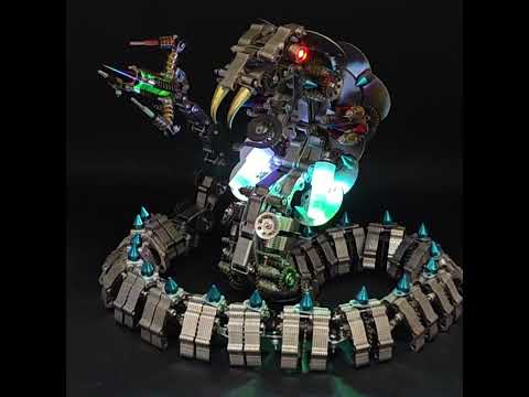 Bộ Mô Hình Lắp Ráp 3D DIY Rắn Hổ Mang Vua Cơ Khí - Bộ Lắp Ráp Cơ Khí Chân Thực, Quà Tặng Sáng Tạo Hơn 1000 Chi Tiết