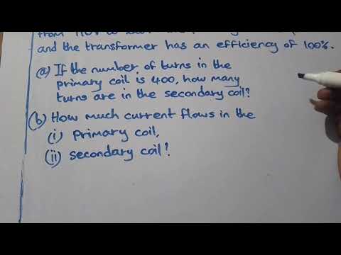 2020 GCE SCIENCE P1, ON TRANSFORMER.