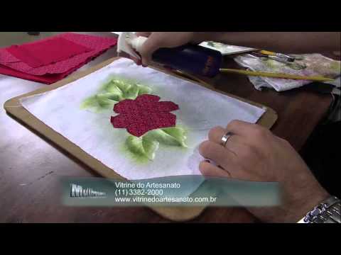 Mulher.com 11/04/2013 Luis Moreira - Pintura em tecido  Parte 1