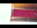 Music Box Italy Inlaid Wood