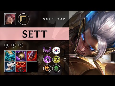 Sett Top vs Irelia - KR Master Patch 25.24