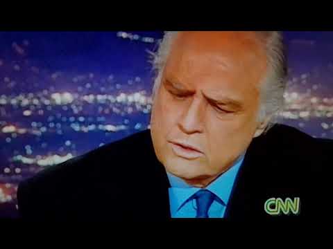 Marlon Brando gets pissed at Larry King