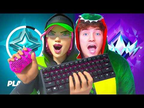 RUBIX und MEXIFY versuchen den HÖCHSTEN RANK in FORTNITE zu erreichen!🤝 (Auf Maus & Tastatur)