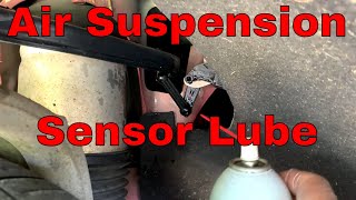 Lubricating Tesla Air Suspension Height Sensor Assembly | S & X Maintenance How-To
