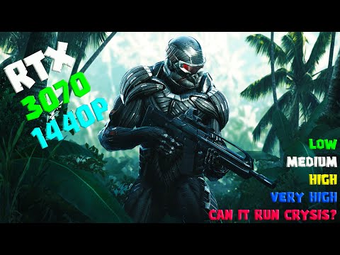 Crysis Remastered | All Settings | DLSS | RTX 3070 | 1440P | Gameplay & FPS Test