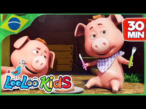 Este porquinho - Canções para crianças | LooLoo Kids Português