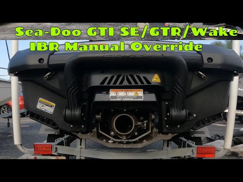 Sea-Doo GTI SE 170/GTR/Wake | How to Override IBR | Step-by-Step Guide
