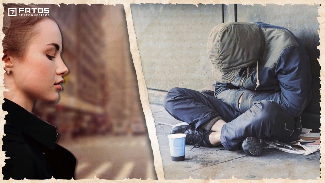 Mulher ofereceu algo para o mendigo comer e ele recusou. Quando a reconheceu, ele ficou surpreso