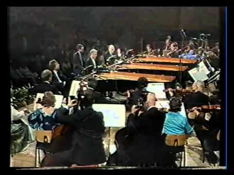 Mozart : Concerto for 3 pianos K.242 Schiff, Barenboim & Solti