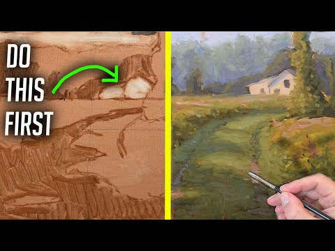 How I Paint Eye Pleasing Landscapes From Photos