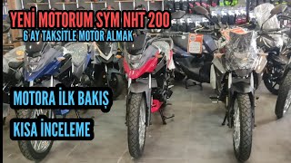 SYM NHT 200 KISA İNCELEME ( SYMNH T200 )