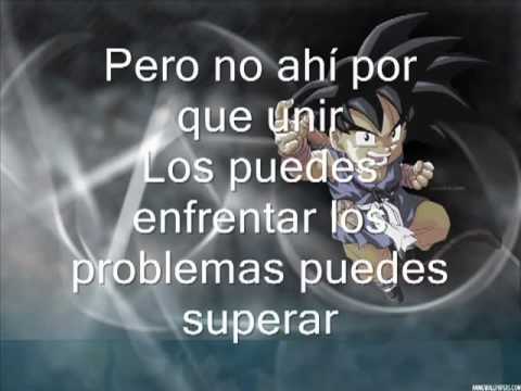 Dragon Ball GT Caprichosa eres tu con letra Completa Latino