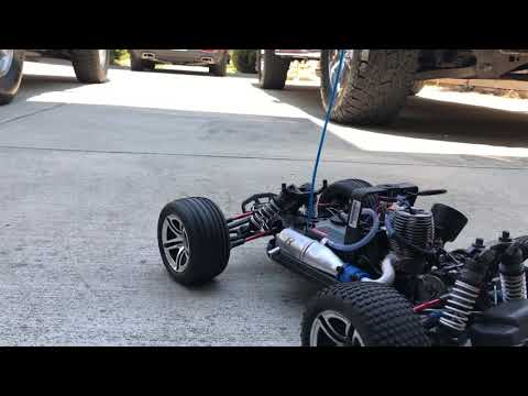 Traxxas Nitro Start ups and idling Compilation
