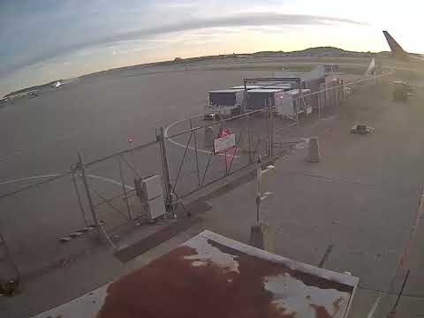 RAW | Surveillance video shows UPS plane crash - AC gate