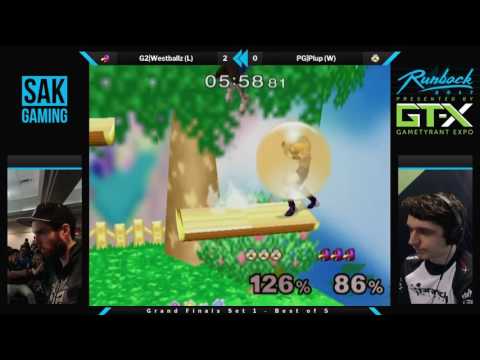 Runback 2017 Grand Finals - G2|Westballz (Falco) vs PG|Plup (Sheik)