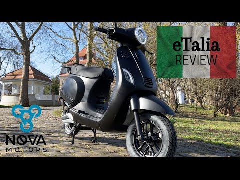 Nova Motors eTalia li Review - Elektroroller mit italienischem Flair 🇮🇪