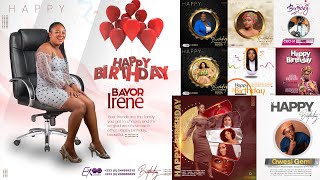 30+PSD Birthday Flyers PSD FREE DOWNLOAD in Photoshop Tutorial