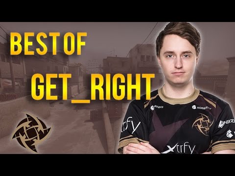 CS:GO - BEST OF GET_RIGHT! (Massive Lurks, Insane Aces, Stream Highlights & More)