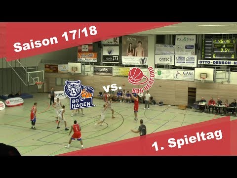 [Saison 17/18] BG Hagen vs. BBG Herford [1. Spieltag]
