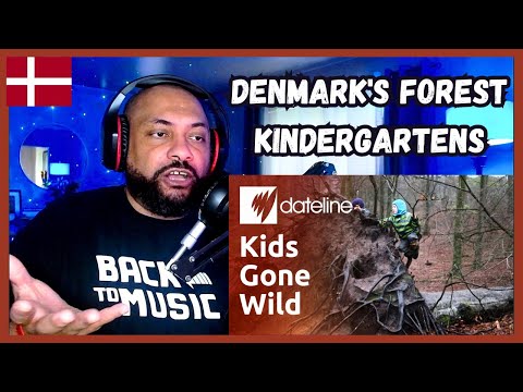 AMERICAN REACTS TO |  Denmark's Forest Kindergartens