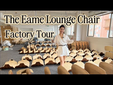 Inside the Eames Lounge Chair Factory  High End Designer Furniture for Less