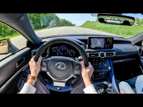 2023 Lexus RC F Track Edition - POV Test Drive (Binaural Audio)