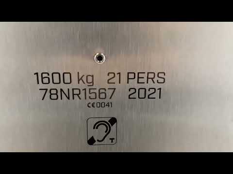 2021 OTIS GEN2 MRL traction elevators @ Battersea Power Station, London, United Kingdom.