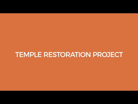 Conservation in the 2nd Century Temple of Artemis: Temple Restoration Project