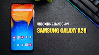 Download lagu Samsung Galaxy A20 Indonesia Unboxing Hands On Rev... mp3