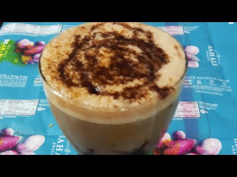 Instant cold coffee|| cold coffee, without ice cream