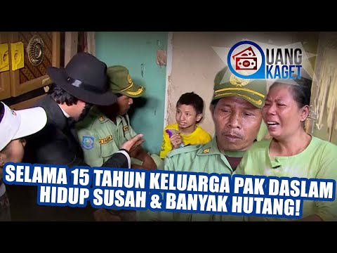 UANG KAGET EPISODE 149 - Sangat Miris! 15 Tahun Keluarga Pak Daslam Hidup Susah & Banyak Hutang!