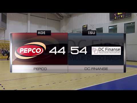 Pepco vs DC Finanse - VIII kolejka - I Liga Poznań - Koszykarska Liga Biznesu