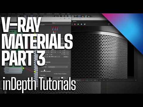 V-Ray Materials Textures, Product Visualization Part 6 | InDepth Tutorials