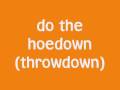 Miley Cyrus Hoedown Throwdown With Lyrics