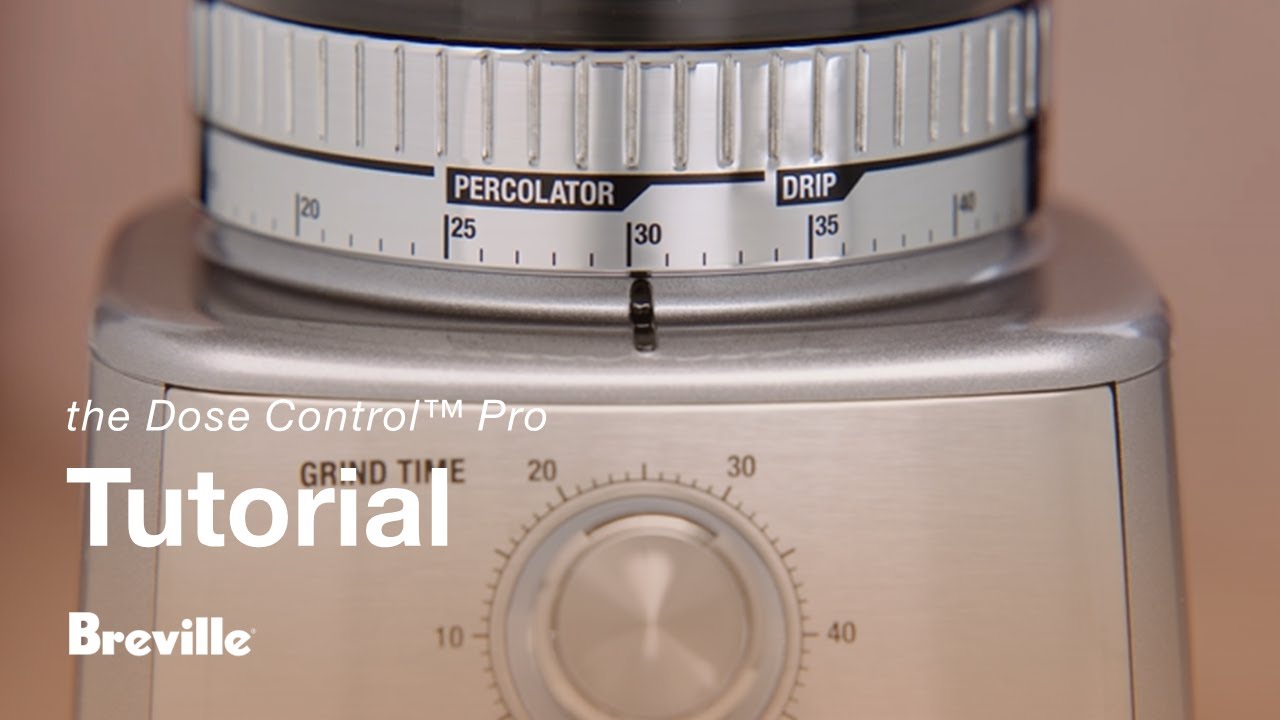 Breville coffee guide tutorial - How to use the different grind functions