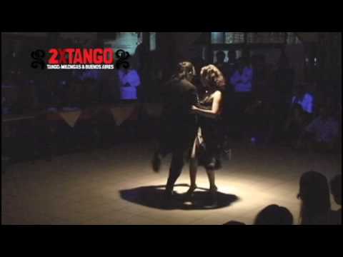  Juana Sepulveda  and  Mariano Frumboli  are  dancing  to  the  tango  "  Germaine  "