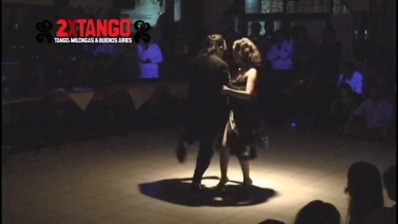 Mariano Chicho Frumboli y Juana Sepulveda en Milonga 10 jun 09