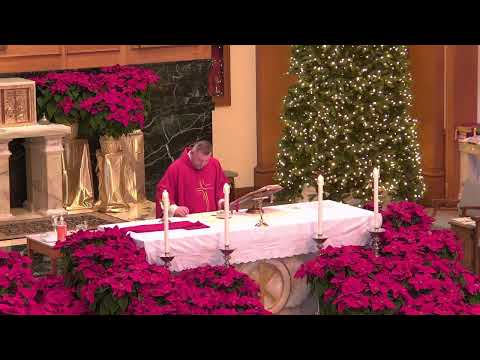 St. Petronille Live Stream - Rosary and Mass-Tuesday, Dec. 26, Feast of St. Stephen