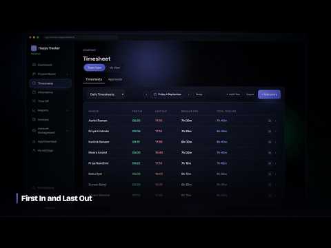 Happy Tracker Demo Video
