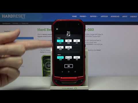 How to Change Aspect Ratio in KYOCERA Torque G03 -  Configure Aspect Ratio