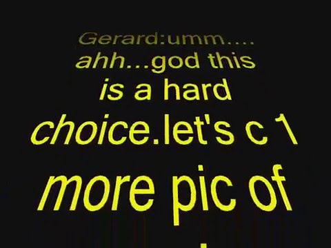 Frank Iero vs. Bert McCraken:It's Gerard's choice