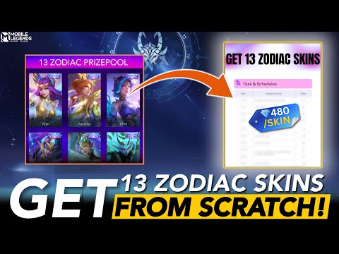 HOW TO Get All 13 ZODIAC Skins From Scratch | 480 COA PER SKIN ⁉️ HERE’s HOW