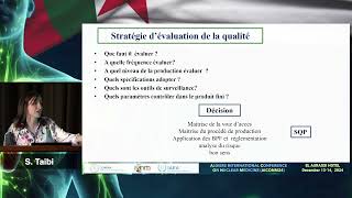 AICONM24 - Evaluation de la qualité des médicaments radiopharmaceutiques (A. TAIBI)