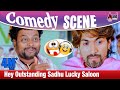 Hey Outstanding Sadhu Lucky Saloon Comedy Scene Lucky Sadhu Komedy