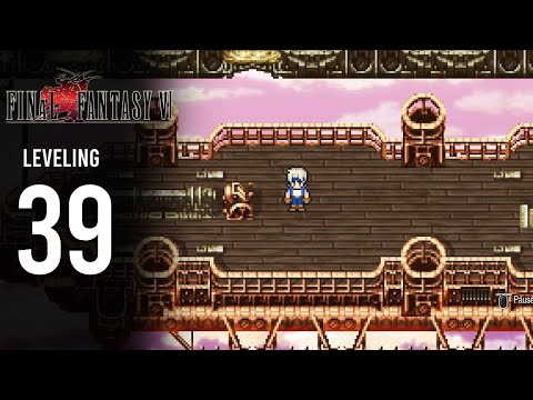 Final Fantasy VI Pixel Remaster Platinum Trophy Gameplay Walkthrough Part 39 - Leveling