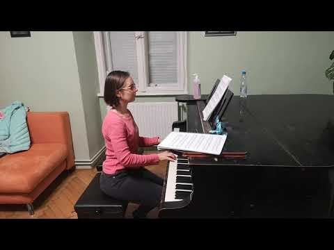 Kassai Mária: Andantino (Zongoraiskola I. / 33.) - Judit 🎹❤️🙏